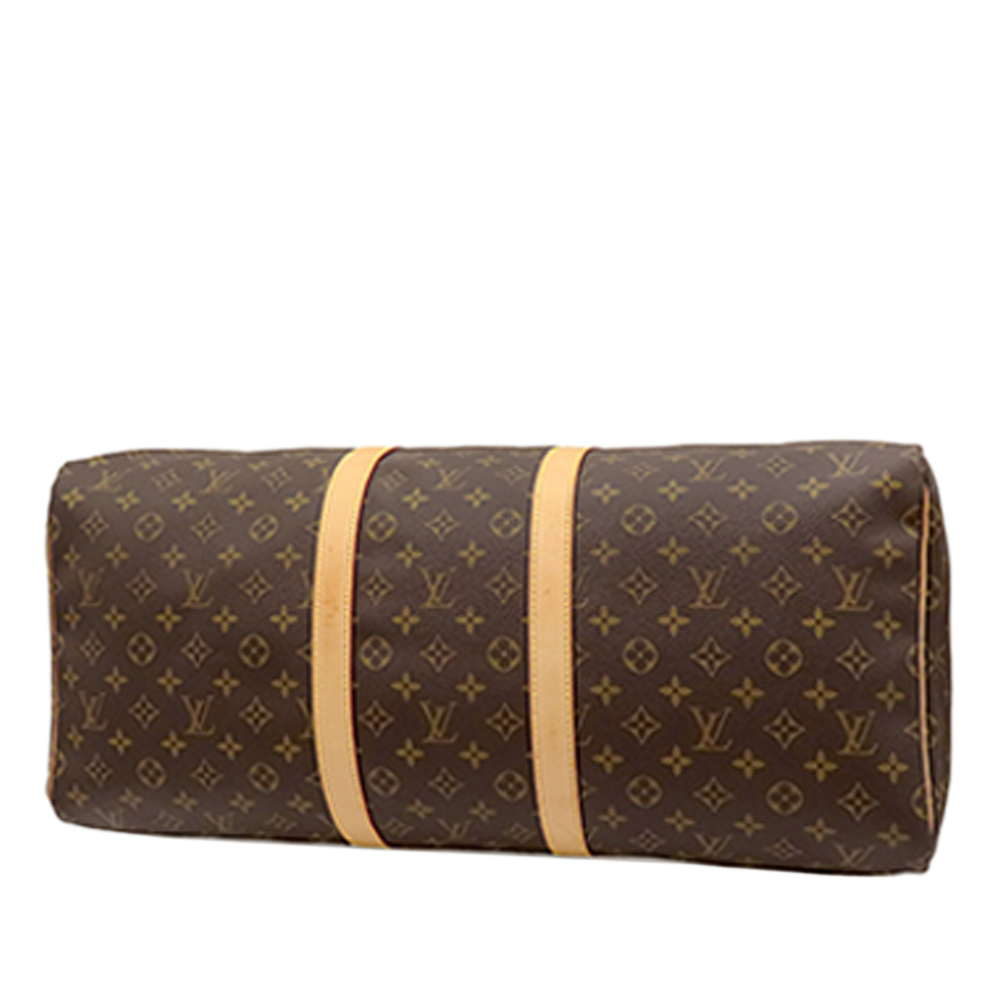 Pre-Loved Louis Vuitton Monogram Keepall 55 - Picture 3 of 12